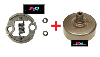 Tambor da Embreagem + Embreagem Para Roçadeiras Sthi FS 160/ 220 /280