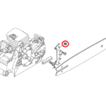 Batente de Garras / Garfo para Motosserra Stihl MS 170 / 210 / 250 - ORIGINAL STIHL