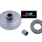 Conjunto Tambor com Coroa 3/8 para Motosserras 45 /52 cc - Com Rolamento