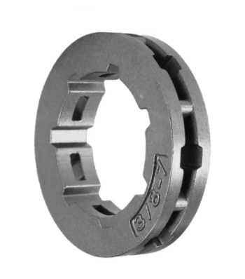 Coroa 3/8 x 7 P/ Motosserras Stihl e Husqvarna - Furo Grande