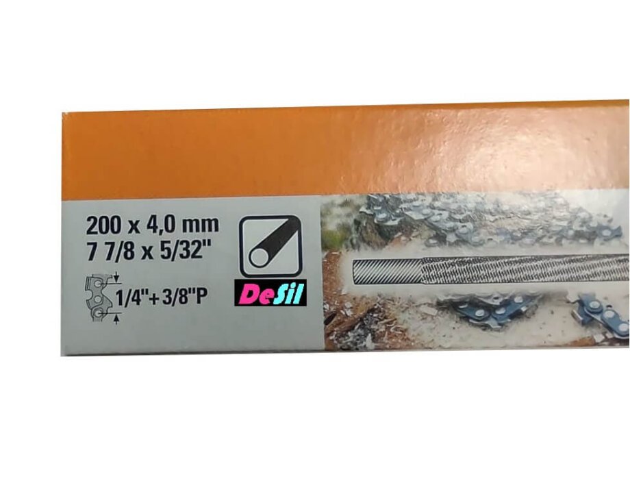 Lima Stihl p/ Motosserras - 5/32 - 4,0 mm