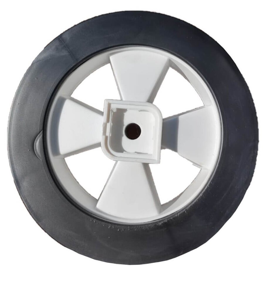 Kit Com 02 Rodas Para Cortadores de Grama a Gasolina / Elétrico Trapp MC - Roda Grande - Original
