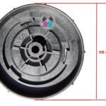 Base do Carretel / Refil para Apradores de Grama Trapp Master 500 / 700