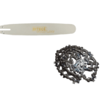 Sabre 12" Ponta Dura e Corrente Para Motosserra Stihl MS 170 - 22 Dentes 3/8 1,3