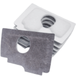 Kit com 04 Filtro de Ar para Motosserras Stihl MS 170 / MS 180 - Encaixe Modelo Novo