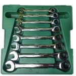 Chave Combinada com Catraca - SATA -  8 Chaves