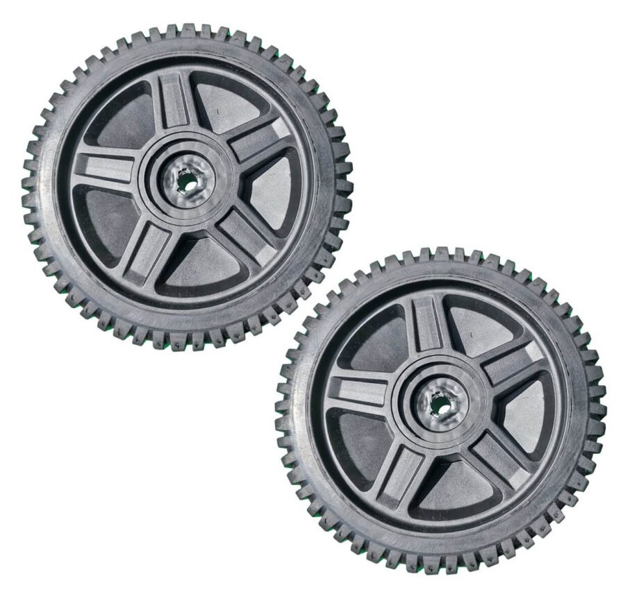 Kit com 02 Rodas da Tração Para Cortadores de Grama Trapp JT 55C