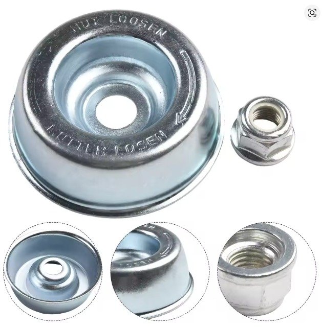 Kit Proteção da Porca e Porca da Lâmina para Roçadeira Stihl FS 160 FS 220 FS 161 FS 221 FS 300 Kit Proteção da Porca e Porca da Lâmina para Roçadeira Stihl FS 160 FS 220 FS 161 FS 221 FS 300