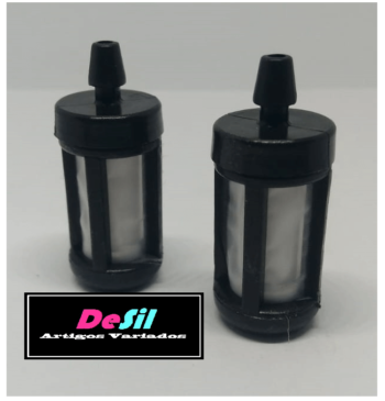 Filtro de Gasolina / Cabeçote de Aspiração - 6,3 mm