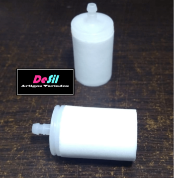 Filtro de Gasolina / Cabeçote de Aspiração Cerâmica Branca - 4,6 mm