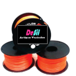 Promoção! - 20 Metros de Fio de Nylon para Roçadeiras - 3,3 mm QUADRADO