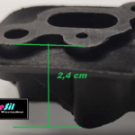 Flange / Brida / Conexão do carburador para Roçadeiras 33 cc