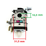 Carburador Completo Roçadeiras Kawashima 26 cc - Com Regulagem