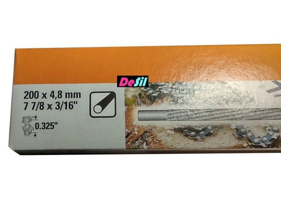 Lima Stihl p/ Motosserras - 3/16 - 4,8 mm
