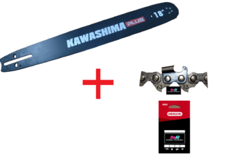 Kit Sabre e Corrente Para Motosserras TEKNA / TOYAMA / KAWASHIMA - 18" - 32 Dentes 3/8 1,5mm