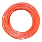 Rolo / Bobina de Fio de Nylon para Roçadeiras - Fio  3,0 mm Quadrado - 2 Kg - Laranja