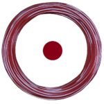 Rolo de Fio de Nylon 2,5 mm Redondo - 1 KG! Para Roçadeiras - Vermelho