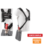 Cinto para Roçadeiras Duplo com Desengate Rápido