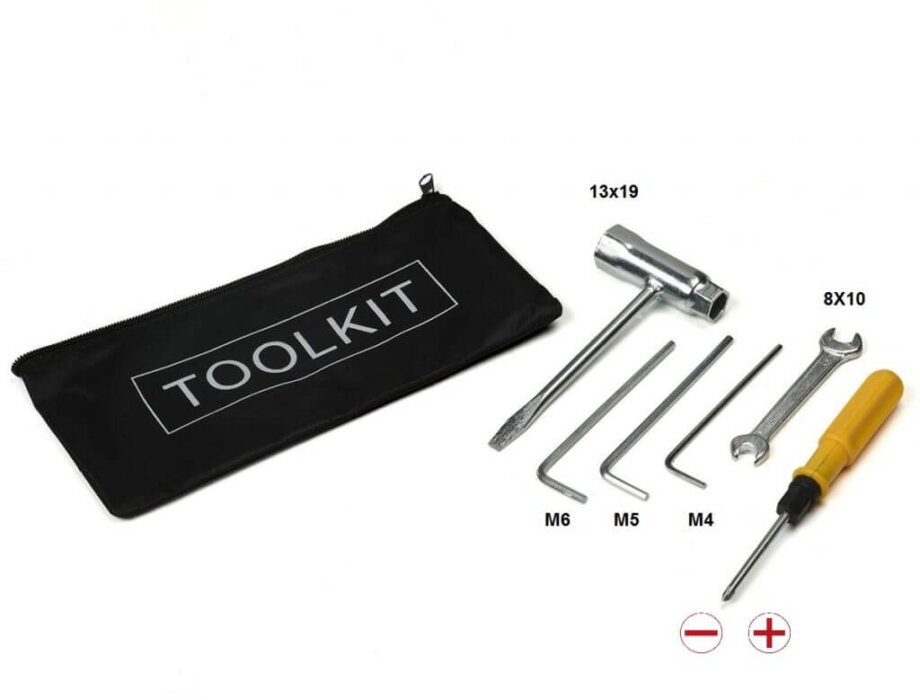 Kit Ferramentas para Roçadeiras com 7 Peças