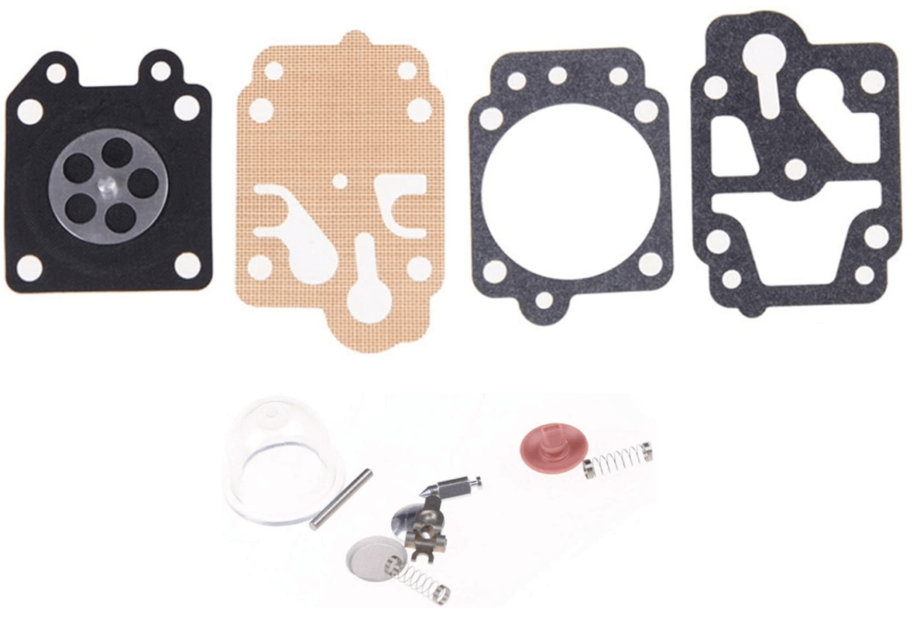 02 Kit reparo do Carburador / Diafragmas Completo para Roçadeiras de 26, 33, 43, 52 e 62 cc