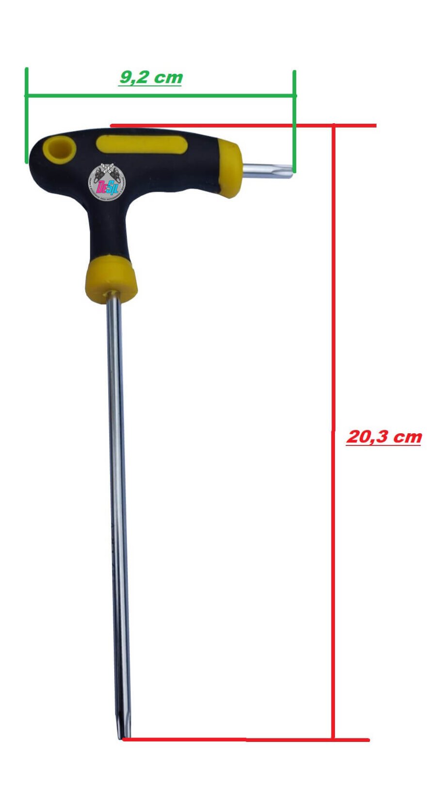 Chave Torx T27 com Cabo Para Motosserras e Roçadeiras Stihl