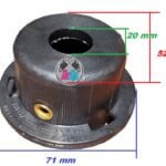 Carretel Completo Aparador de Grama Trapp Master450 Super500