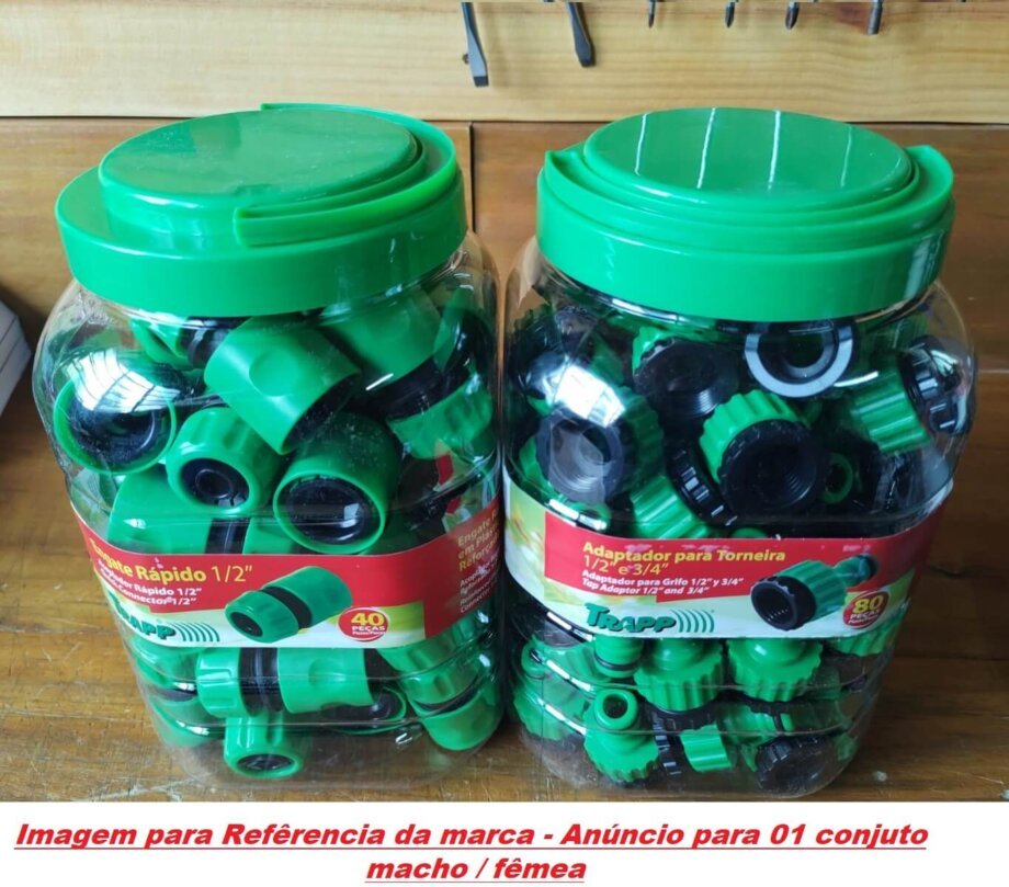Conjunto Engate Rápido para Mangueiras / Torineiras - Trapp