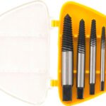 Kit Extrator Saca-Parafusos - Jogo com 5 Peças