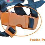 Cinturão / Cinto Duplo para Roçadeira - Laranja com Preto