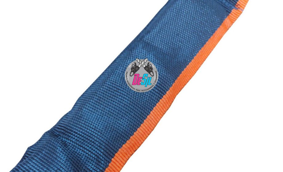 Cinturão / Cinto Duplo para Roçadeira - Laranja com Preto