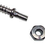 Kit Prisioneiro do Sabre para Motosserra Stihl MS 170 180 210 250 - Salva Rosca - com Porca