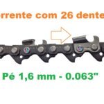 Corrente para Motosserra Stihl com 26 Dentes