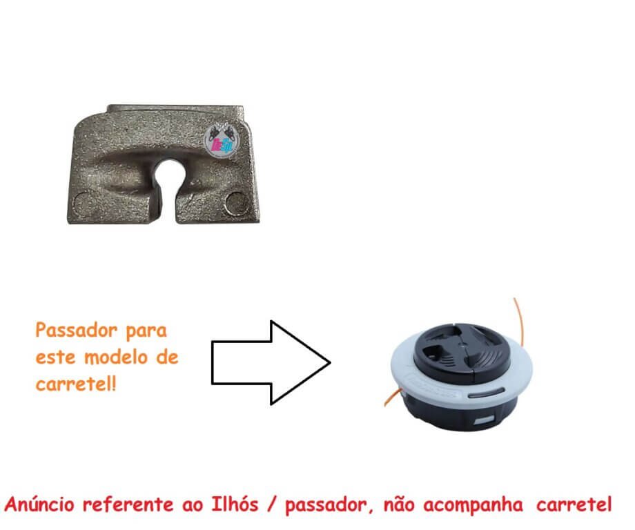 Ilhos / Passador do Carretel AutoCut Stihl - Mod. Novo - Original - Unidade