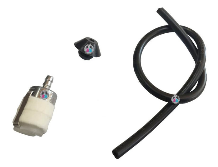 Kit Mangueira Passador e Filtro de Combustível para Motosserra Tekna CS42S Toyama TCS41H TCS42X