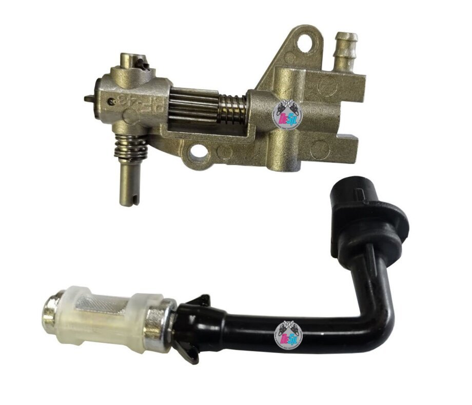 Kit Bomba de Óleo e Mangueira com Filtro para Motosserra Tekna Toyama Vulcan de 45 a 60 cc