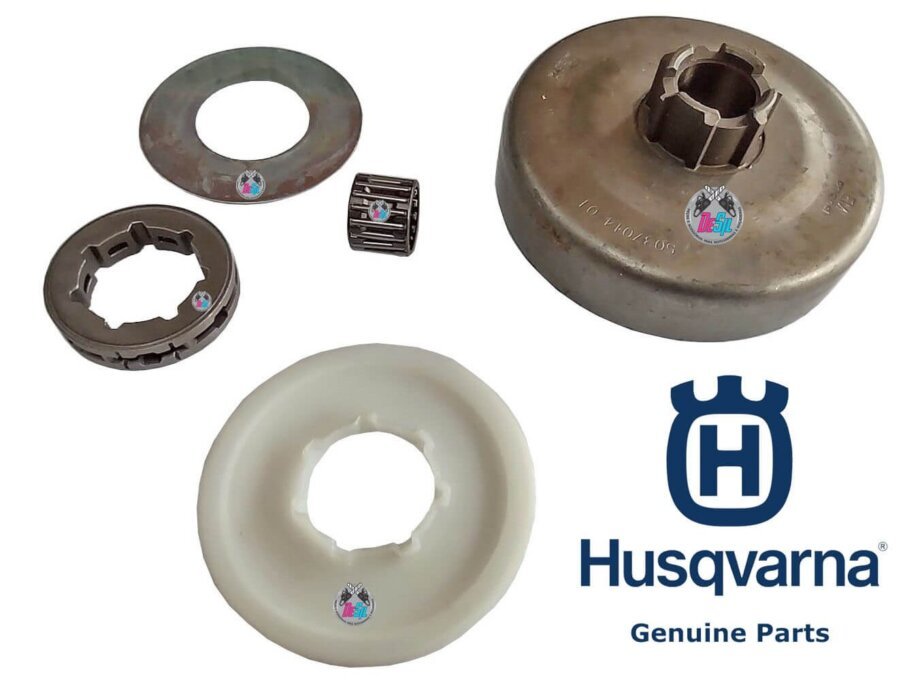 C C T Tambor da Embreagem Completo para Motosserra Husqvarna 61 268 271 XP - Completo - Original