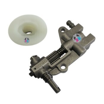 Kit Bomba de Óleo e Sem Fim 7 Dentes para Motosserra Tekna Toyama Vulcan Imporatda de 45 a 60 cc