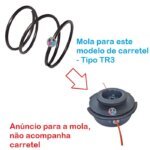 Mola do Carretel de Fio de Nylon para Roçadeira - Tipo TR3 - Tipo Rossel